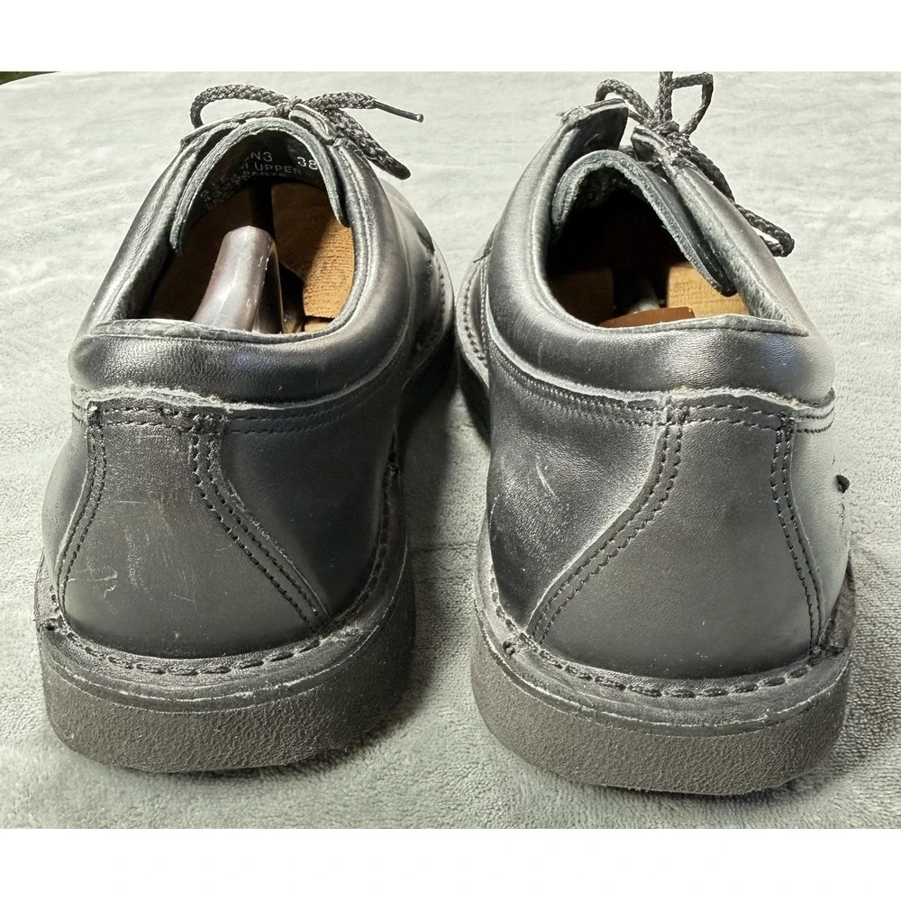 Eva-Tech Footonic II Shoes Mens Size 9.5 E Black Leather Casual Work Comfort‎